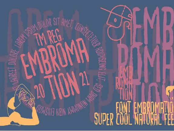 vtks embromation font