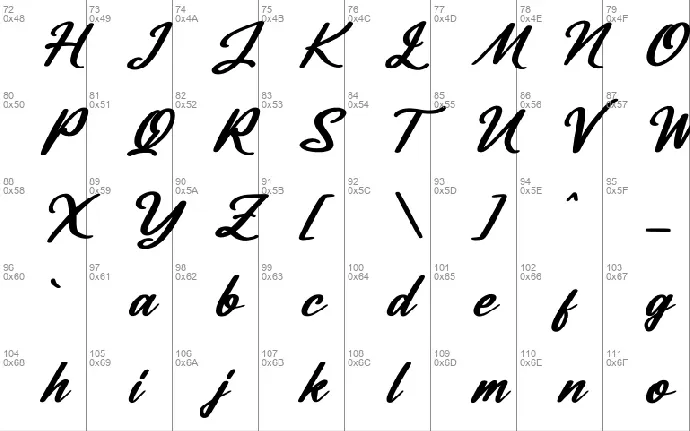 Catalish Huntera font