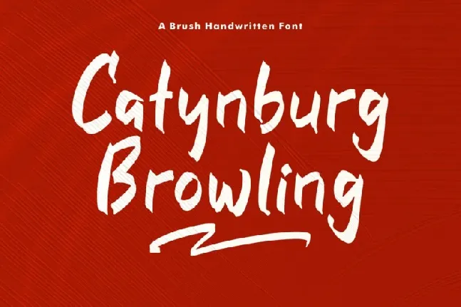 Catynburg Browling font