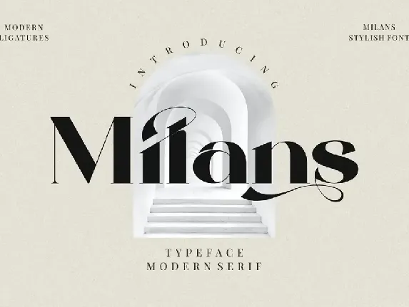 Milans font