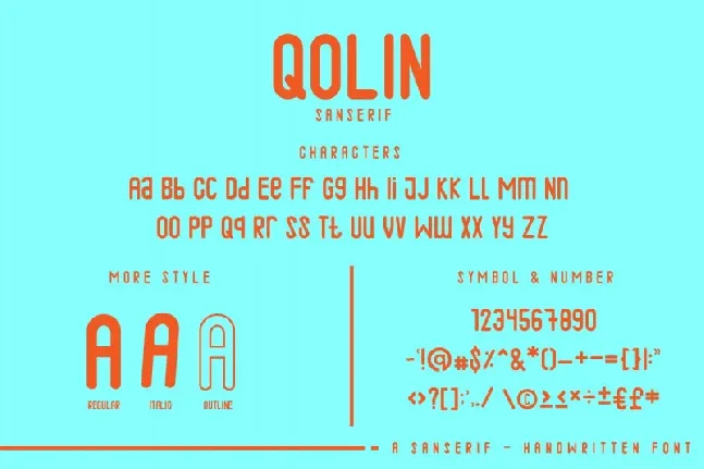 Qalin Duo font