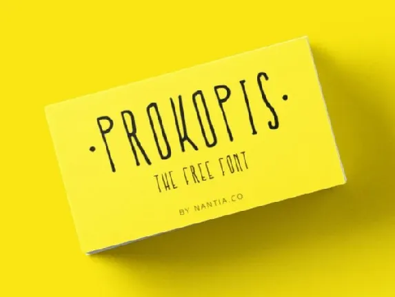 Prokopis Free font