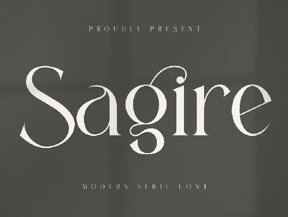 Sagire font