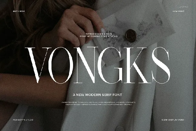 Vongks font