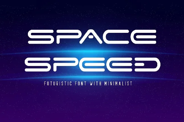 Space Speed font