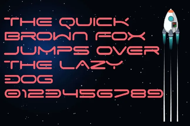 Space Speed font