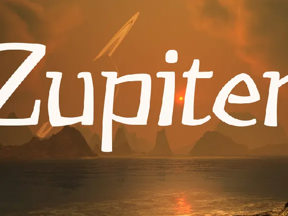 Zupiter font