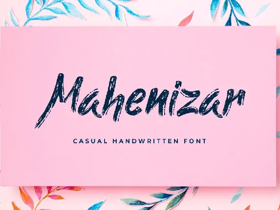 Mahenizar font