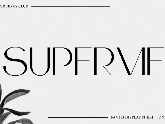 Superme font