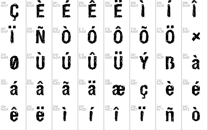 HandVetica font