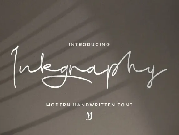 Inkgraphy font