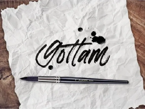 Gottam Hand Drawn Script font