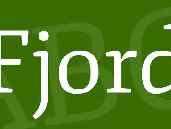 Fjord One font