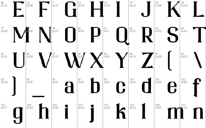 Normand Brendan font