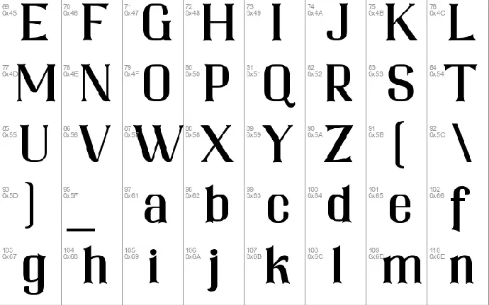 Normand Brendan font