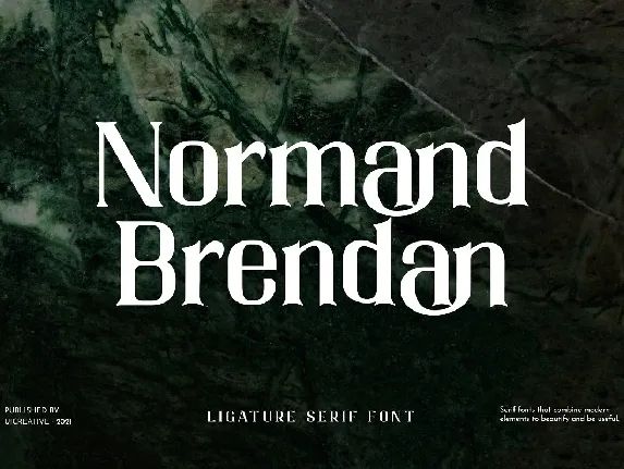 Normand Brendan font