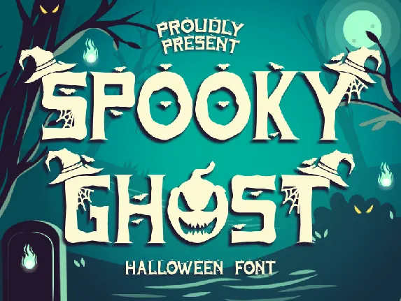 Spooky Ghost - Personal Use font