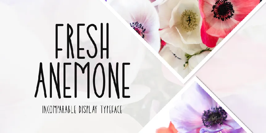 Fresh Anemone font