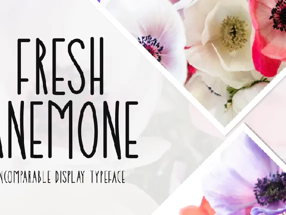 Fresh Anemone font