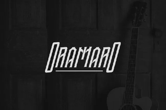 Oramaro font