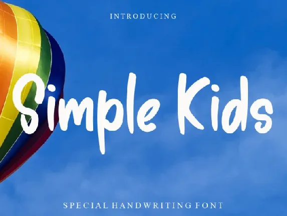 Simple Kids font