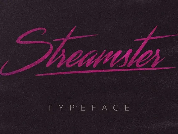 Streamster Free font