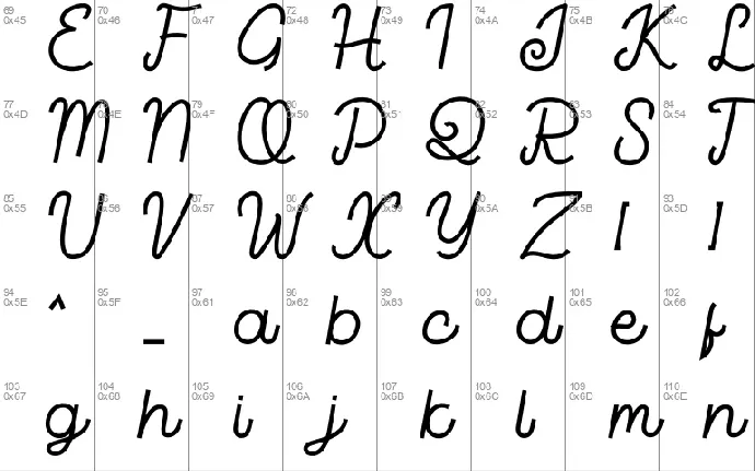 Bastron font