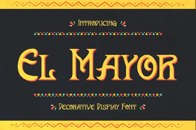 El Mayor Free Trial font