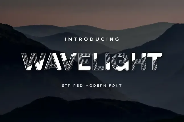 Wavelight font