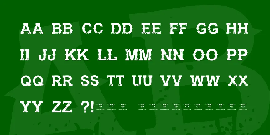 Gunfighter Academy font