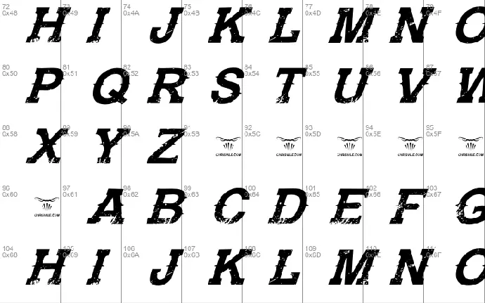 Gunfighter Academy font