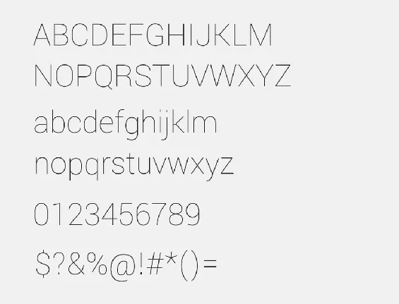 FF DIN Free Alternatives font