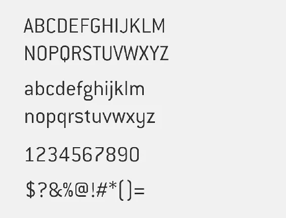 FF DIN Free Alternatives font