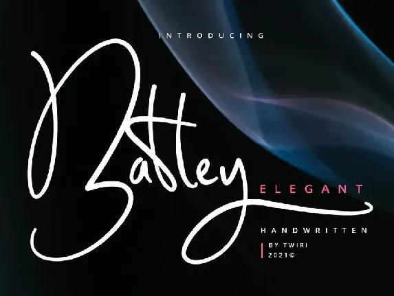 Batley Elegant font