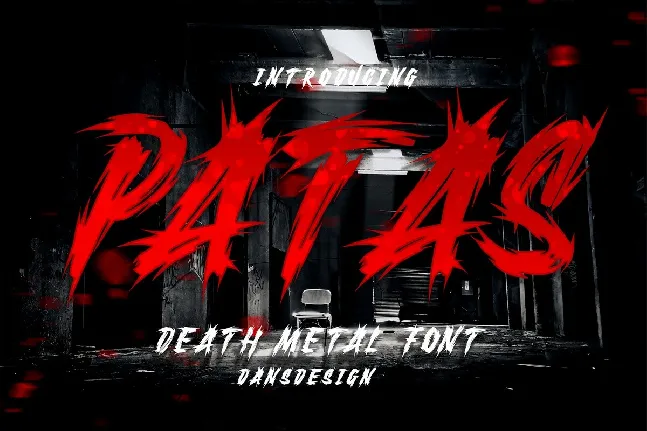 Patas font