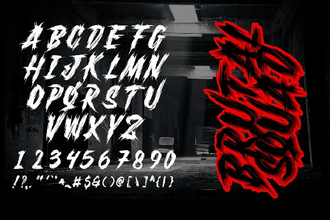 Patas font