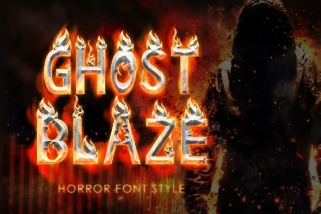 Ghost Blaze font