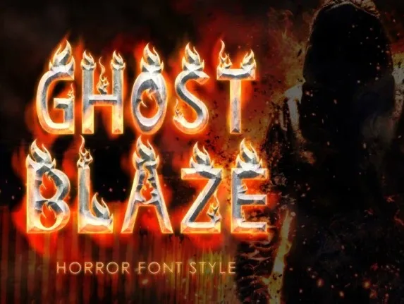 Ghost Blaze font