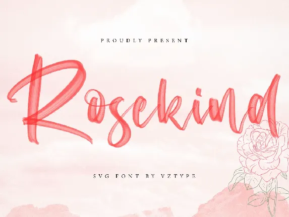 Rosekind font