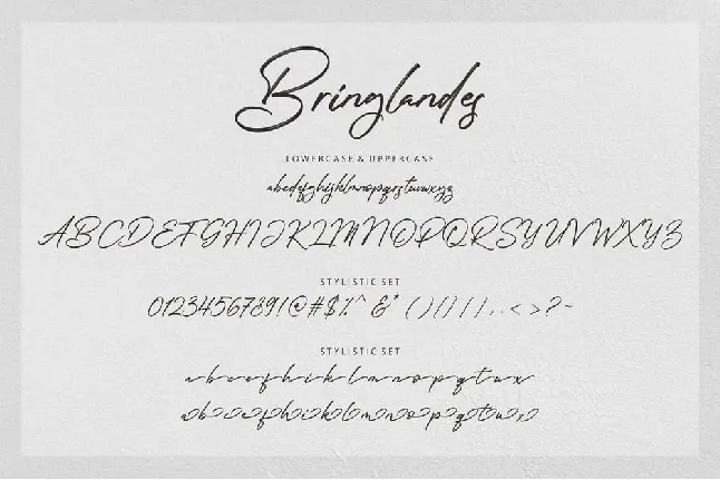 Bringlandes font