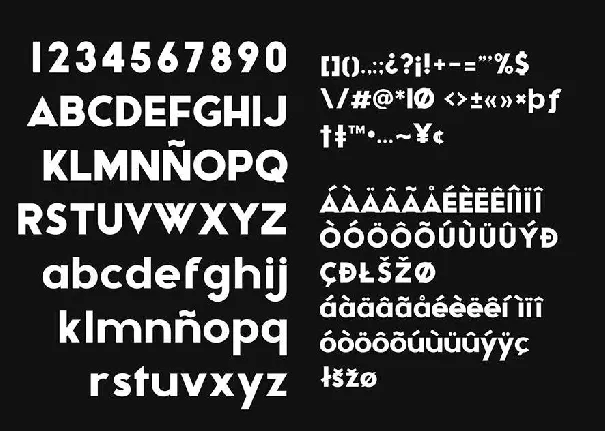 Adca font