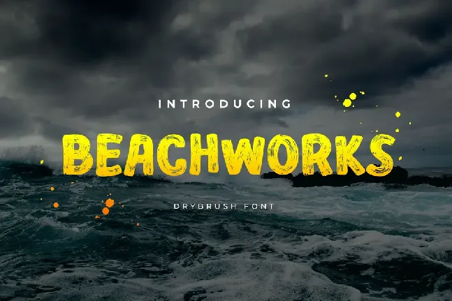 Beachworks font