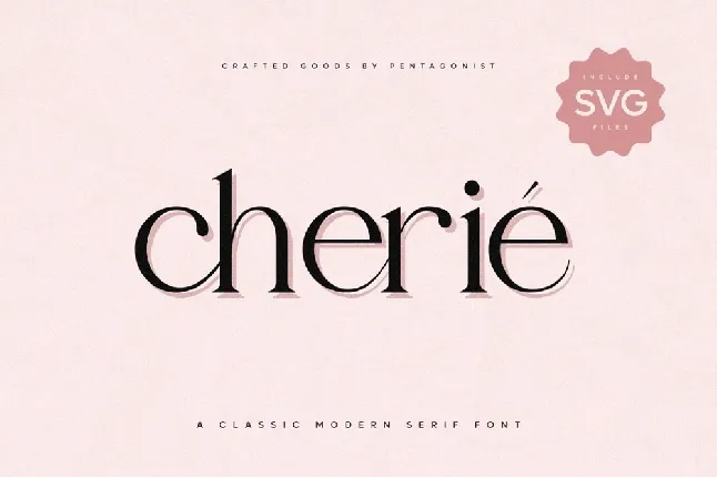 Cherie font