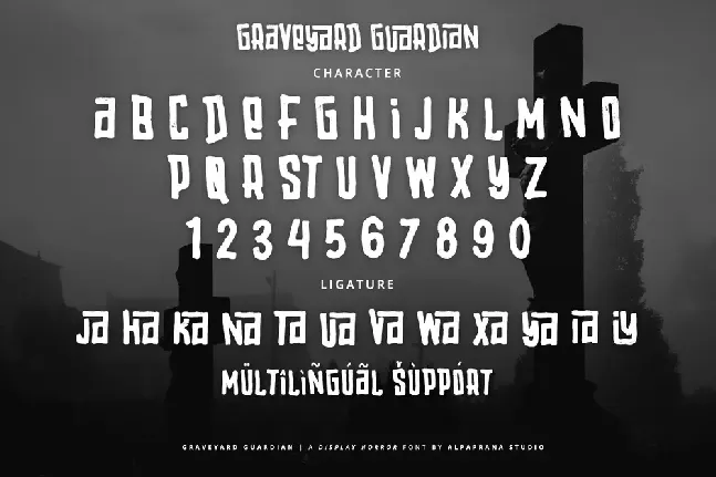 Graveyard Guardian font