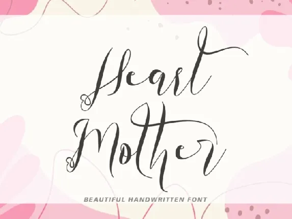 Heart Mother font