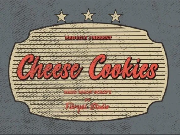 Cheese Cookies Script font