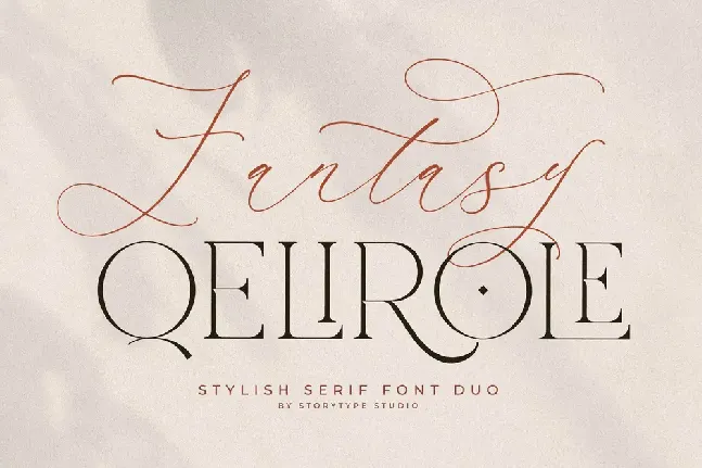 Fantasy Qelirole Duo font