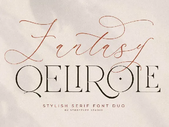 Fantasy Qelirole Duo font