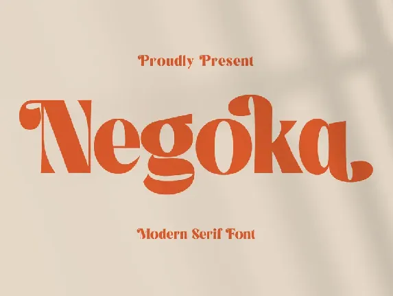 Negoka Sans Serif font