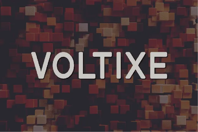 Voltixe font